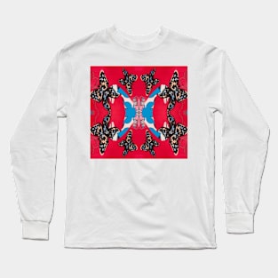 Butterfly Family Mom Long Sleeve T-Shirt